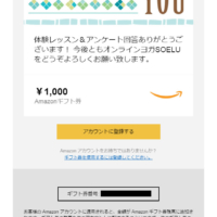 soeluのキャンペーン、必ずもらえるamazonギフト券1,000円分はコレ！